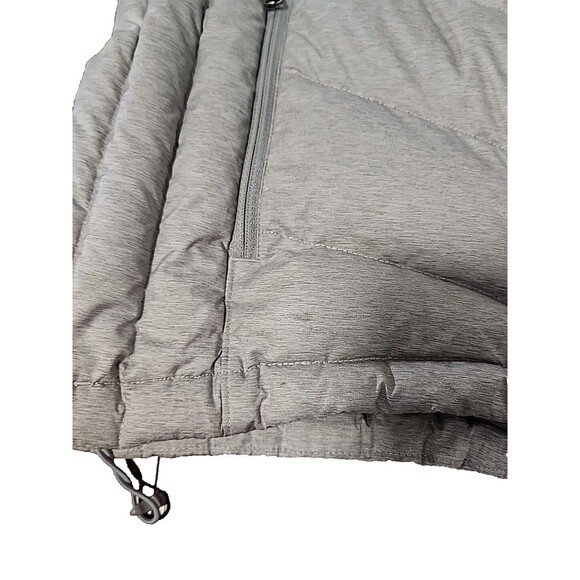 Lucy Activewear Heather Gray Insulated Quilted Puffer Jacket Coat M, EUC - Picture 12 of 12
